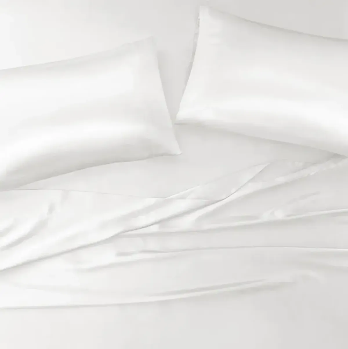 Madison Park Essentials Satin White Luxury 6 PC Sheet Set