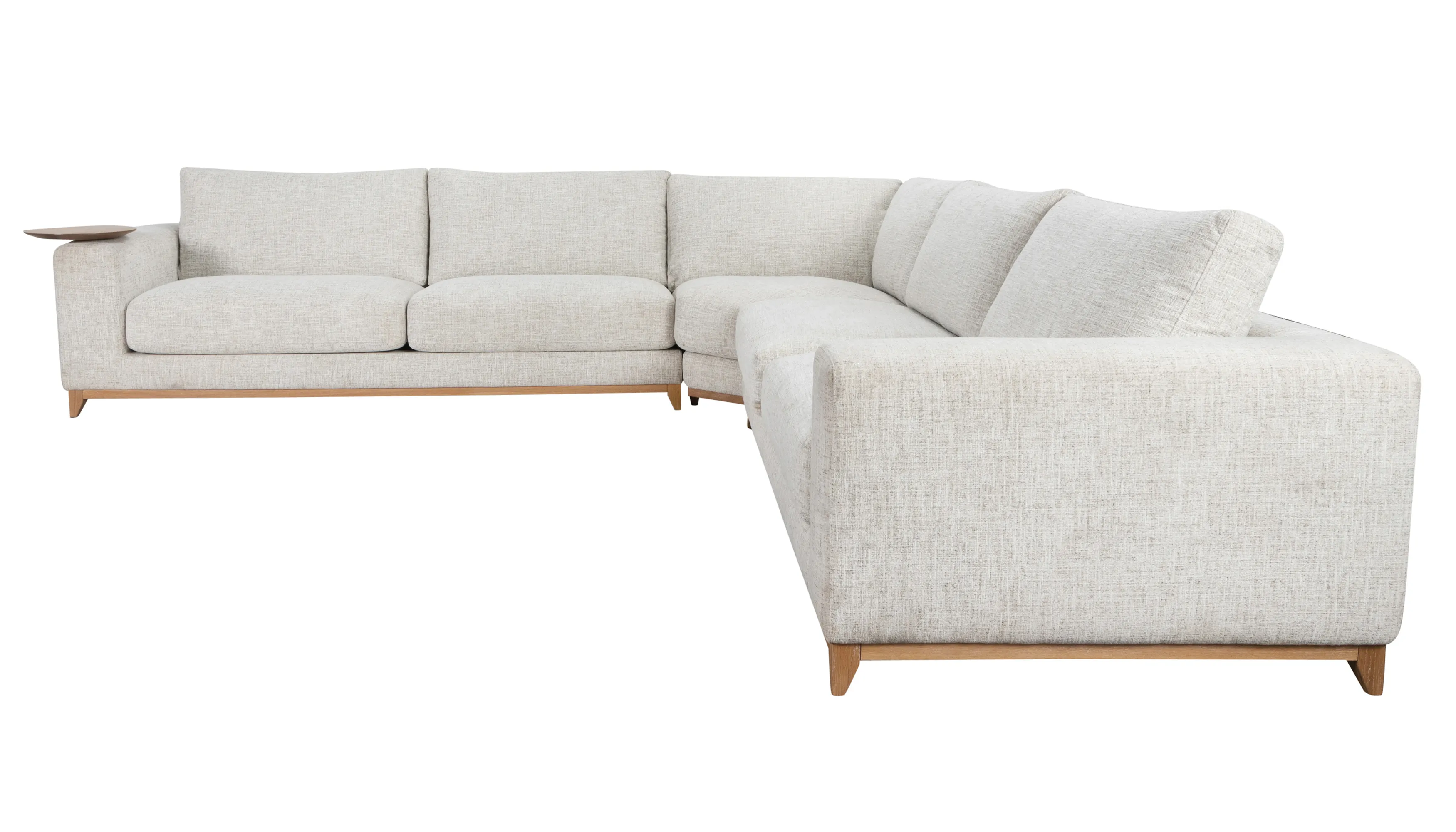 Donovan Upholstered Sectional in Sand