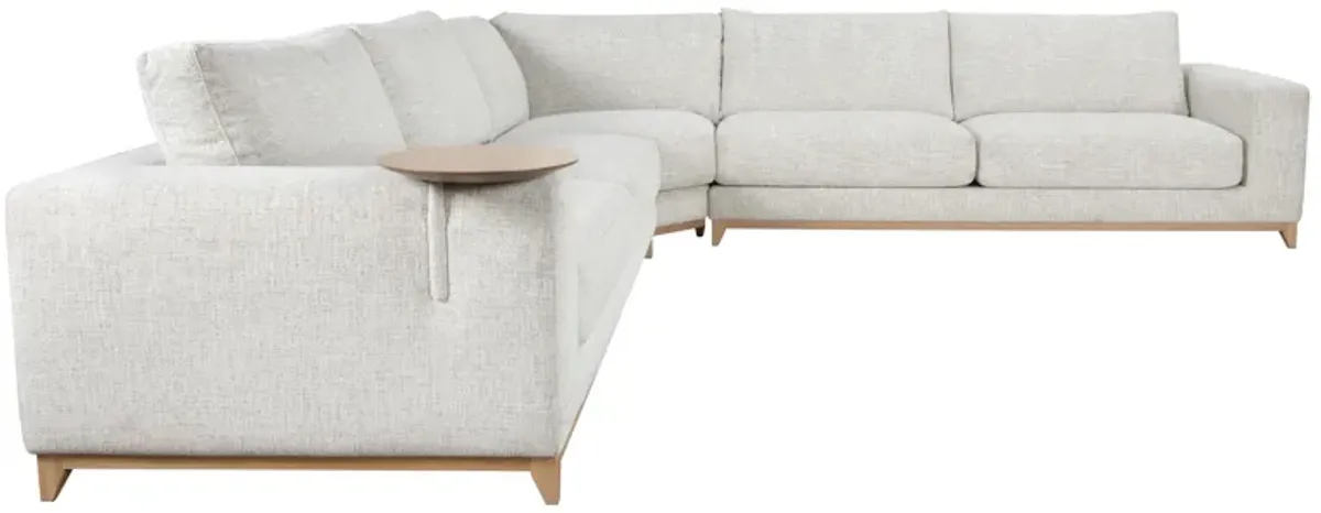 Donovan Upholstered Sectional in Sand