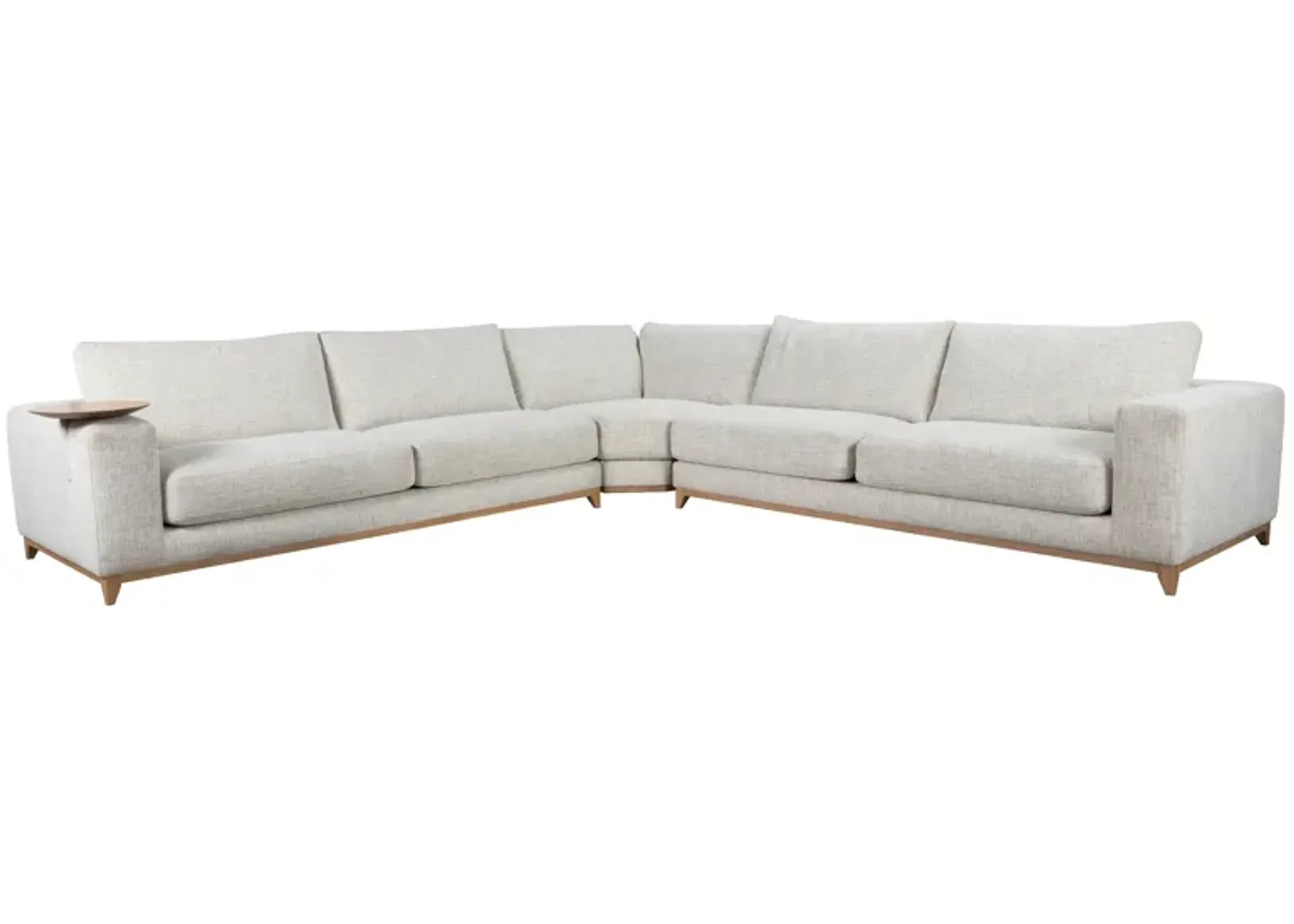 Donovan Upholstered Sectional in Sand