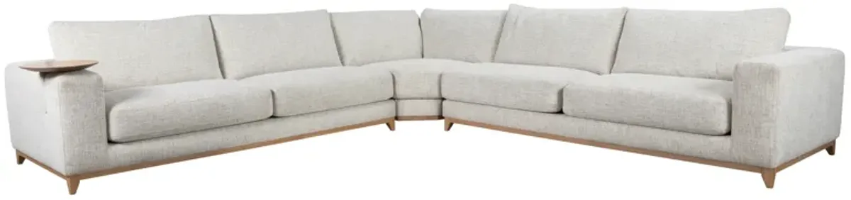 Donovan Upholstered Sectional in Sand