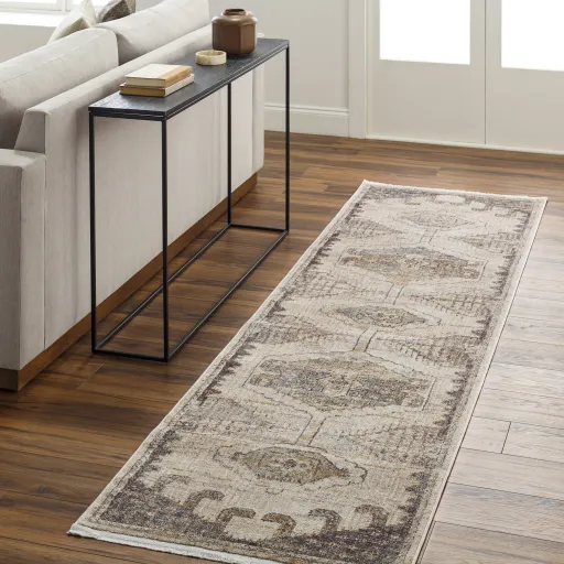 Aida AAD-2303 3'11" x 5'10" Machine Woven Rug