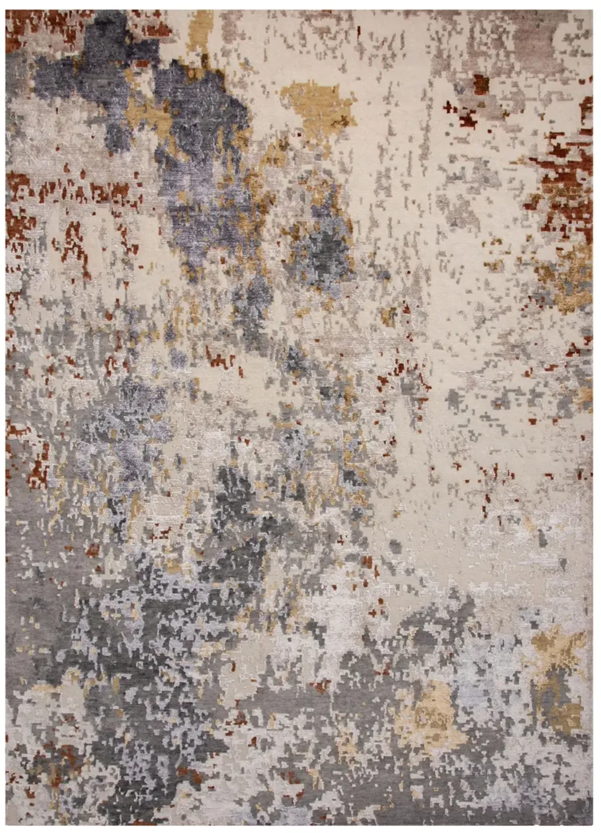 Evolution Hand knotted Cut pile 8' x 10' Rug