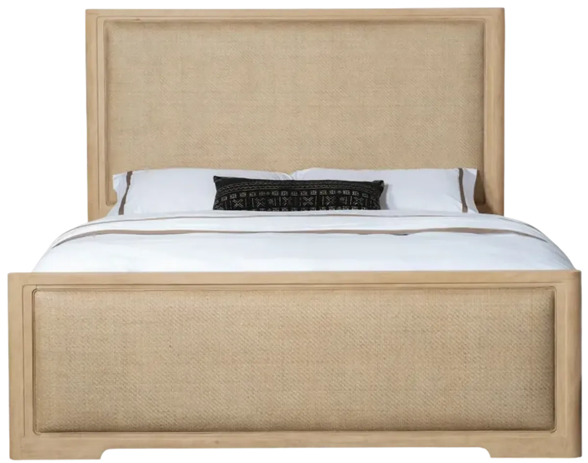 Retreat King Cane Panel Bed