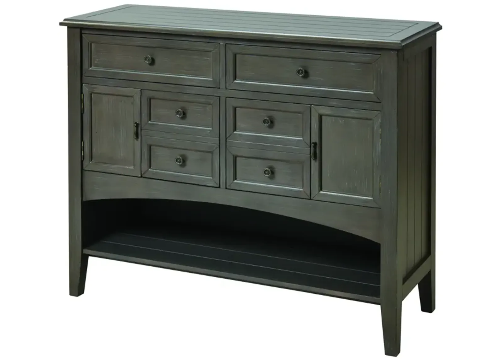 Hartford Cabinet - Short Brown