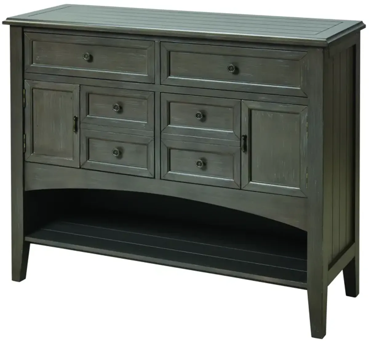 Hartford Cabinet - Short Brown