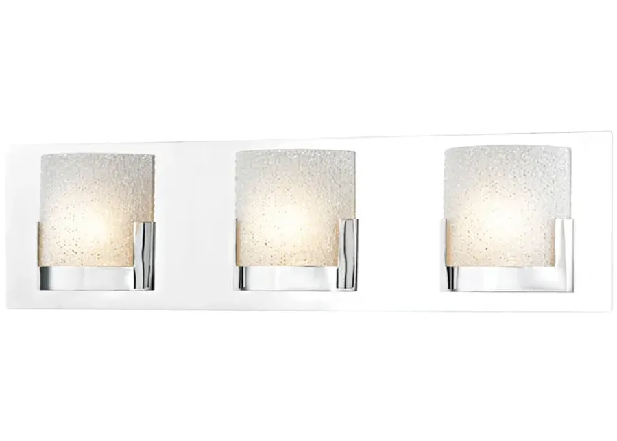 Ophelia 22" Wide 3-Light Vanity Light - Chrome