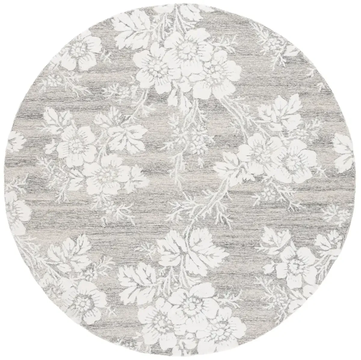 GLAMOUR Hand Tufted 6' x 6' Round area rug