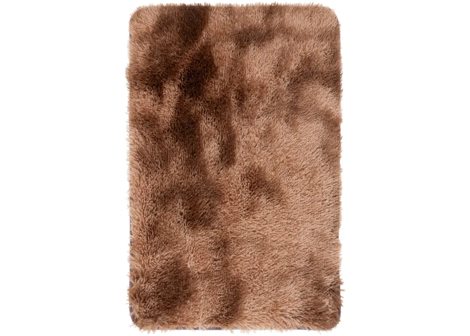 RAINBOW SHAG 100 BROWN 2' x 3' Accent Rug