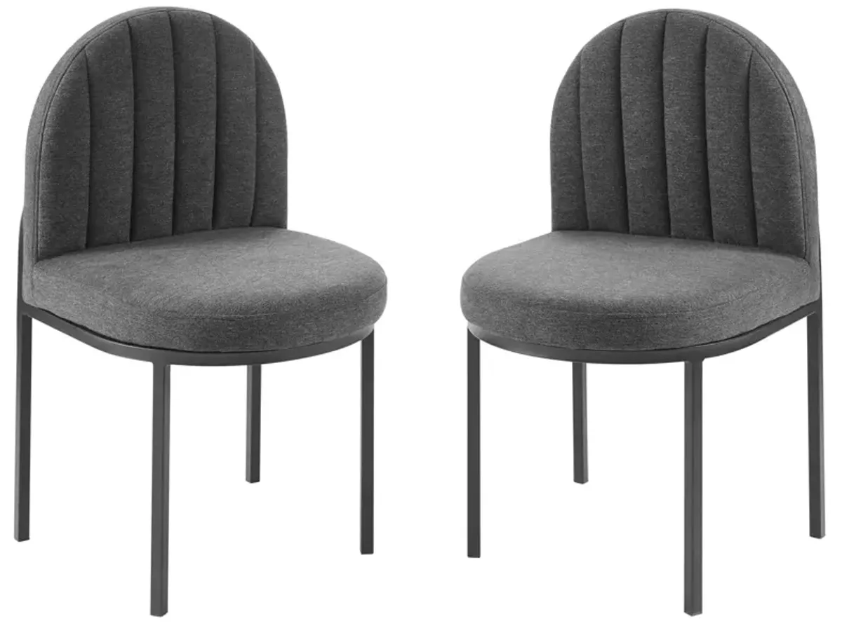 Isla Dining Side Chair Upholstered Fabric Set of 2