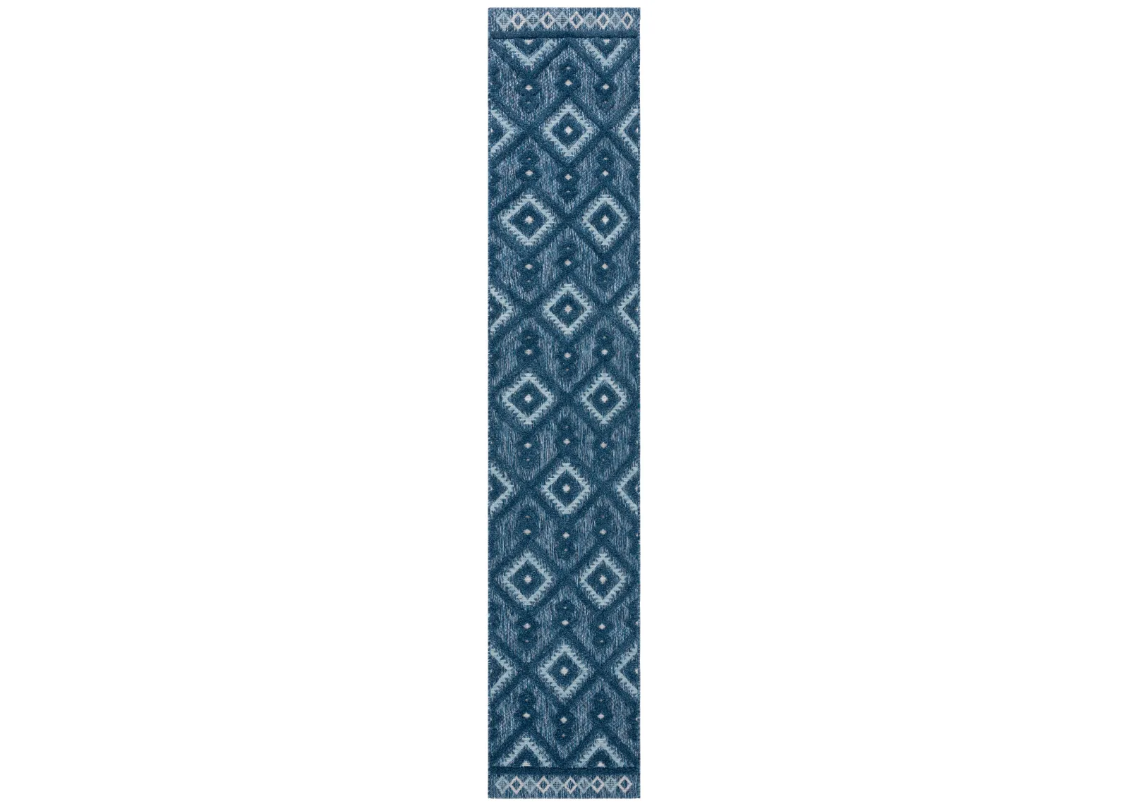 SANTORINI 108 NAVY  2' x 10' Runner Rug