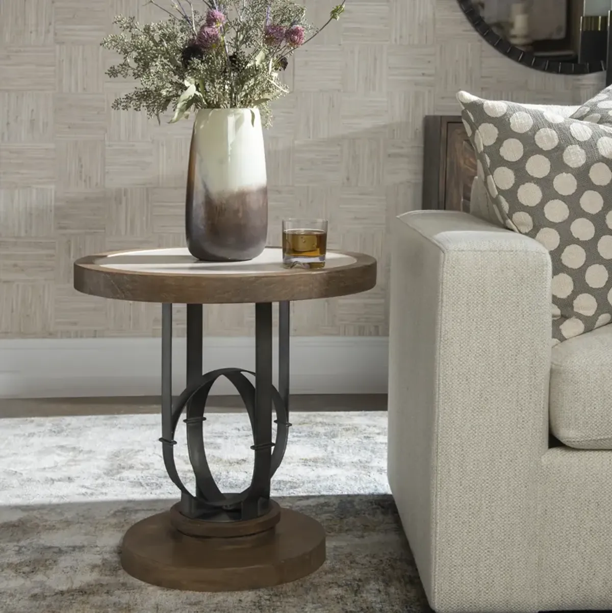 Sydney Light Oak Side Table