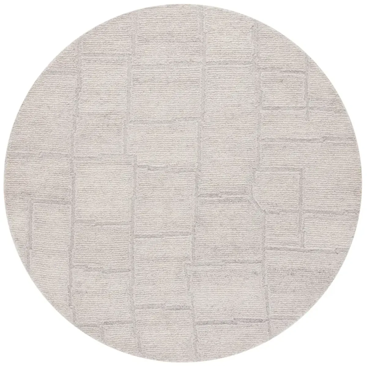 RENEWAL 201 BEIGE 6' x 6' Round Round Rug