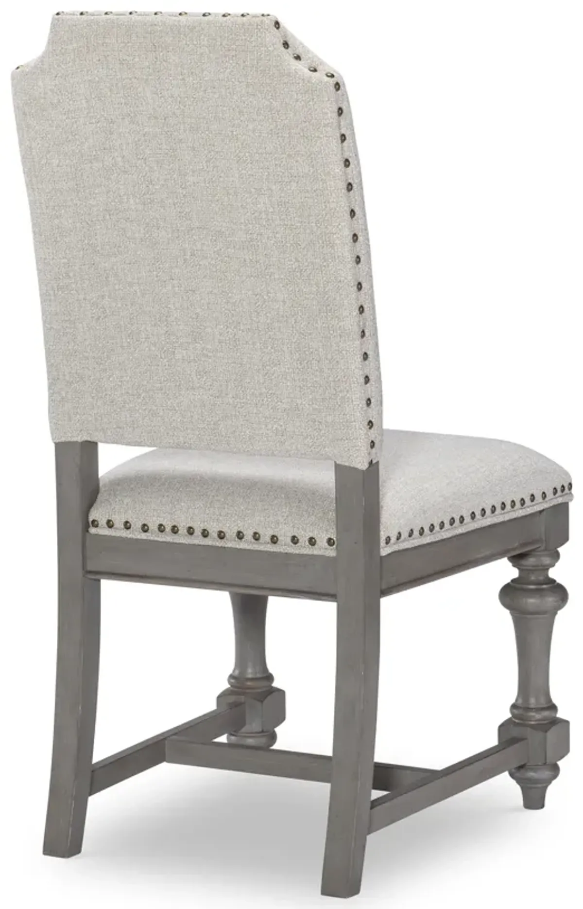 Kingston (Sandalwood Brown + Tweed Gray) Side Chairs - Set of 2