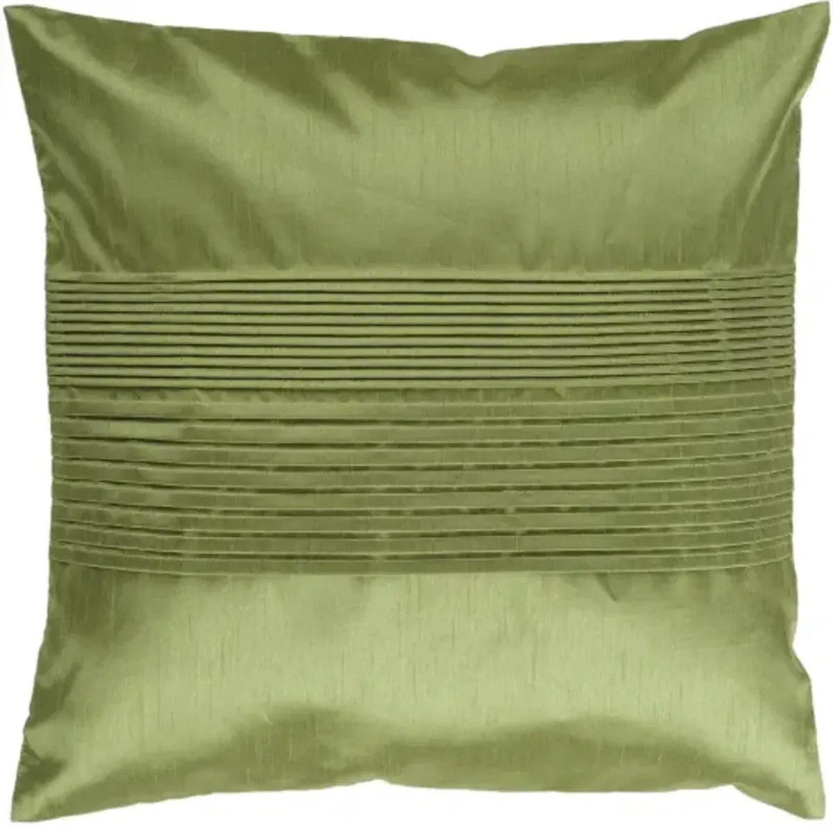 Solid Pleated 22"H x 22"W Pillow Cover