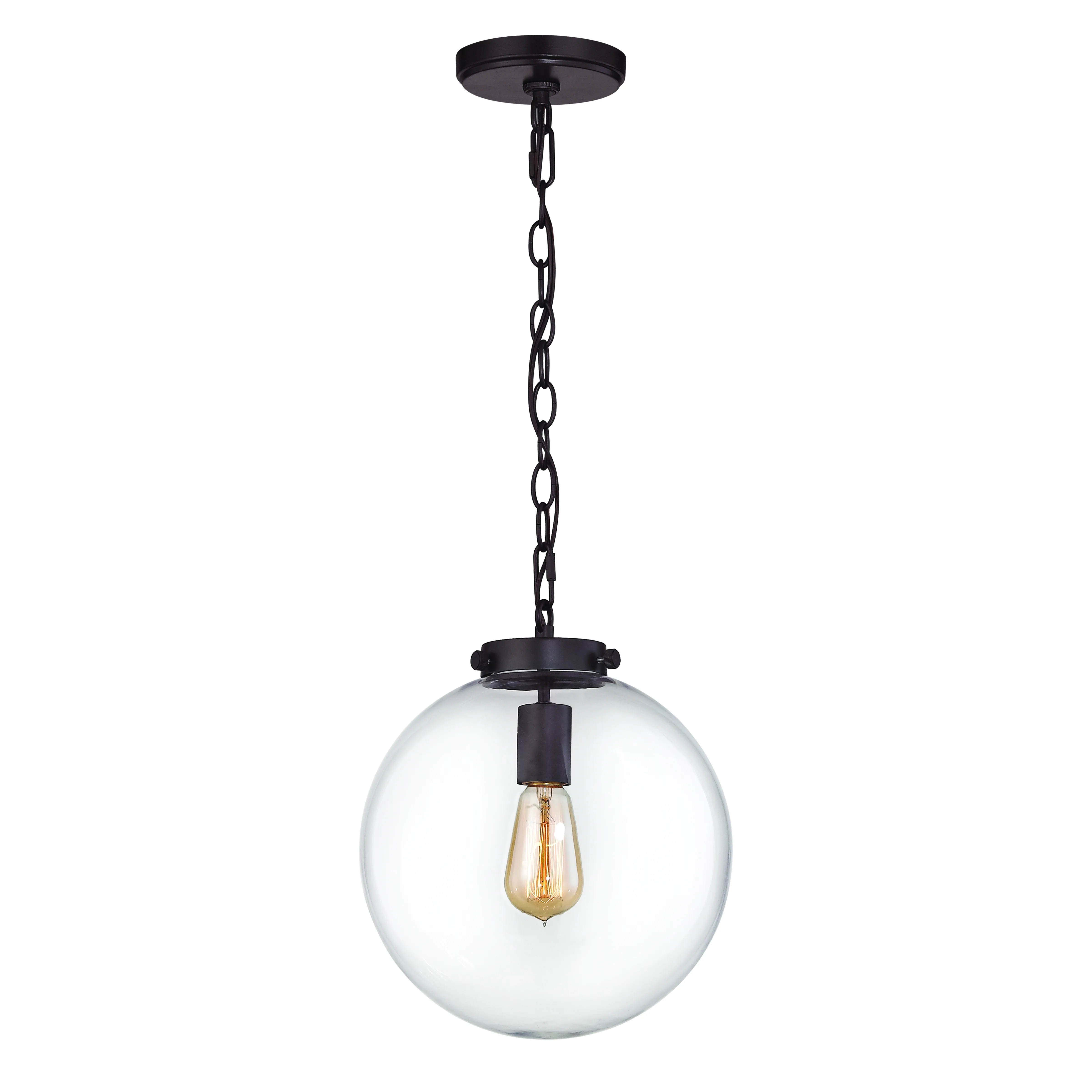 Gramercy 11" Wide 1-Light Mini Pendant - Oil Rubbed Bronze