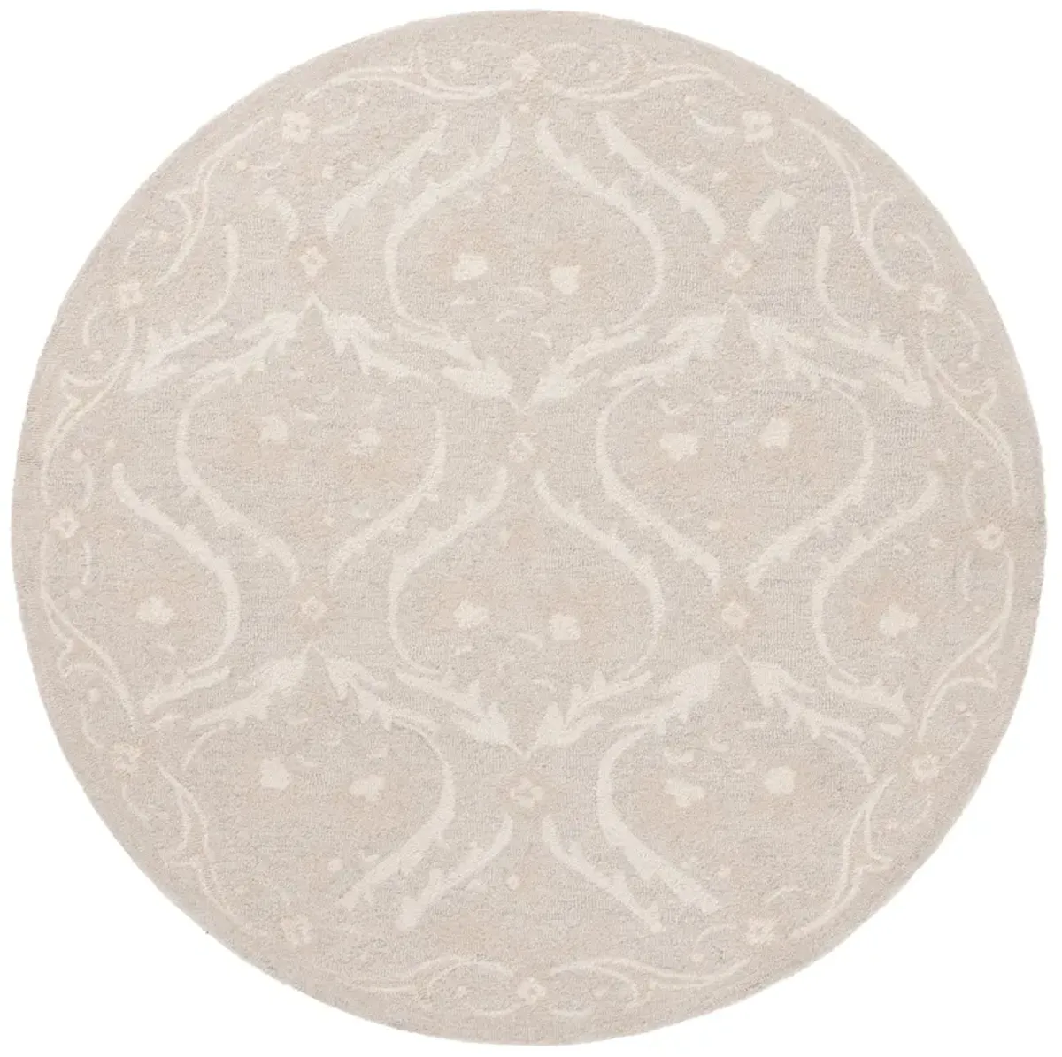 BLOSSOM Hand Tufted 6' x 6' Round area rug