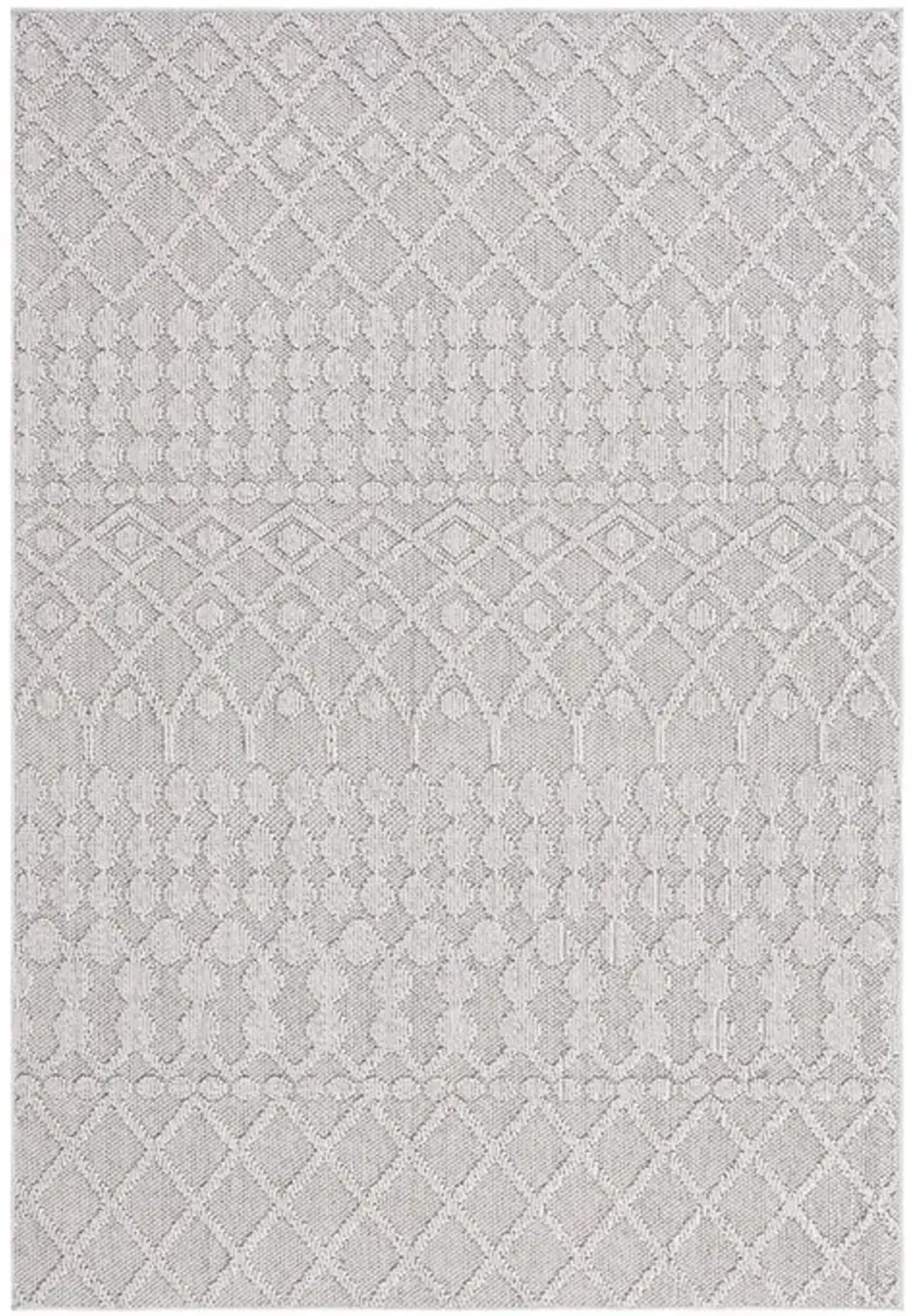 GLOBAL 206 Grey  4' X 6' Small Rectangle Rug