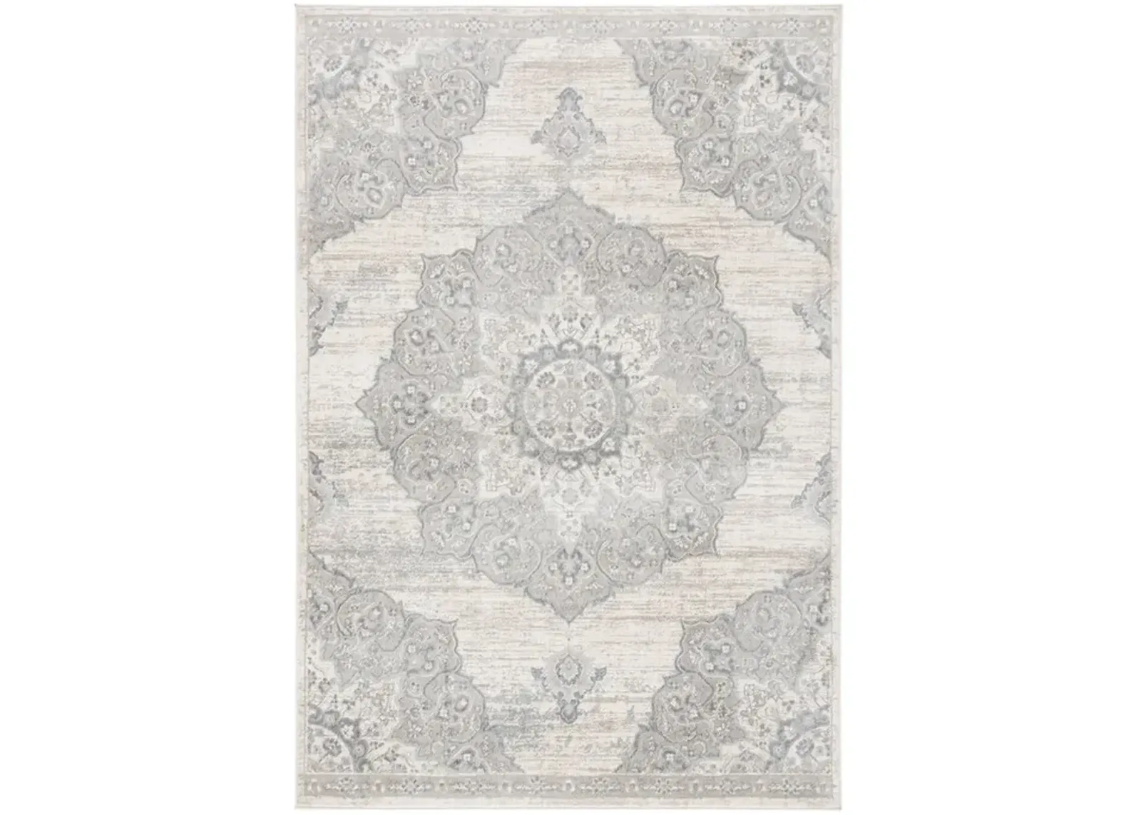 Brentwood 802 Ivory / Beige 10' X 13' Large Rectangle Powerloomed Rug