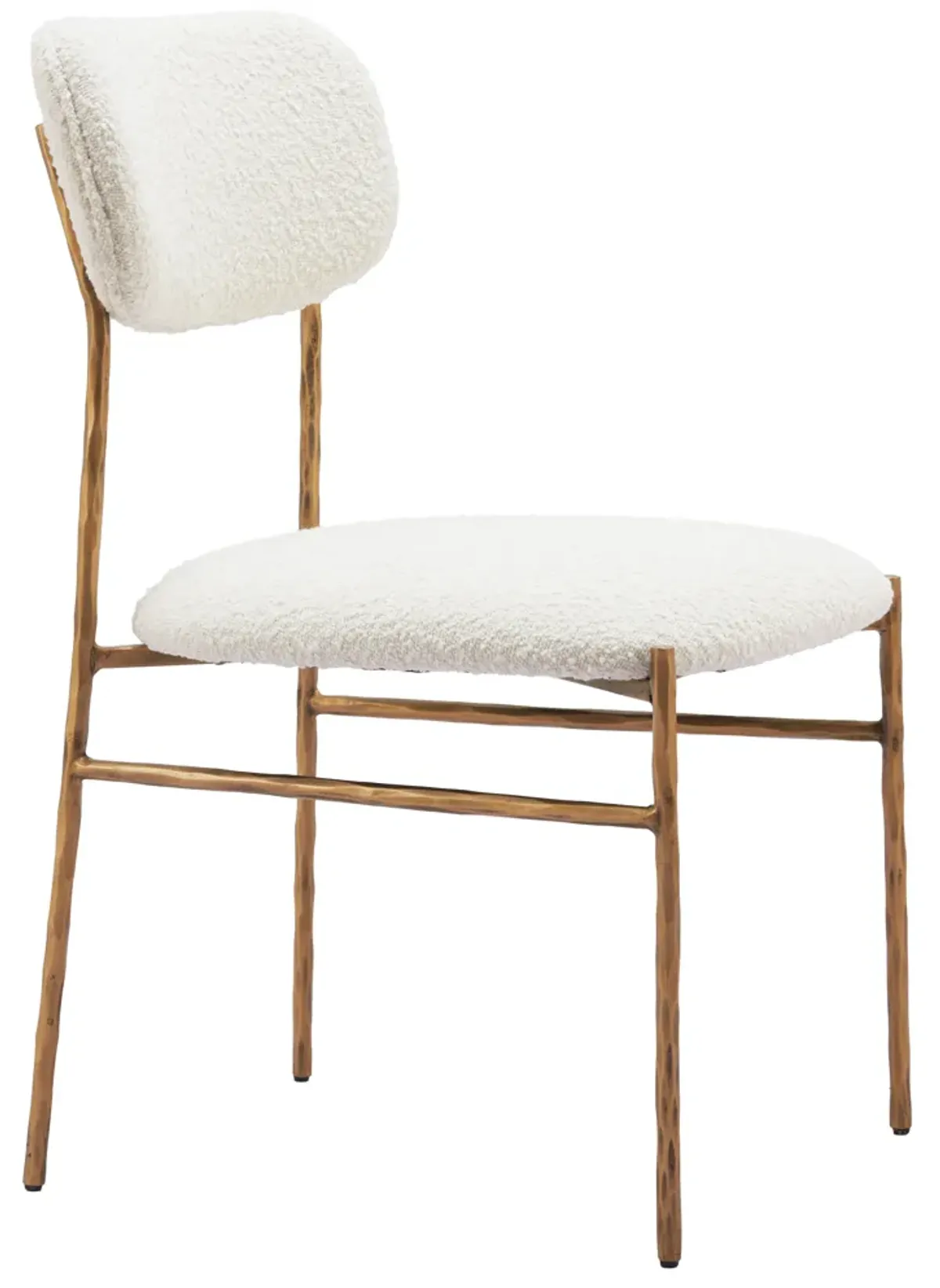 Sydhavnen Dining Chair Cream & Gold