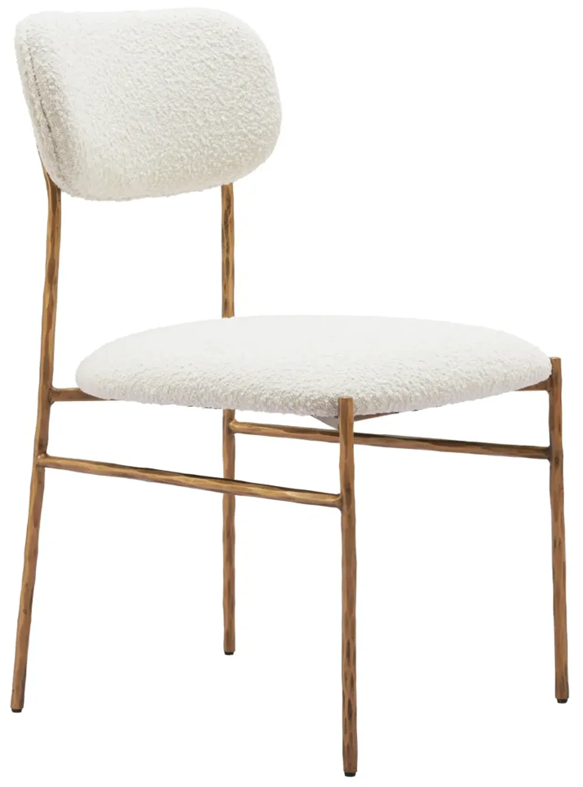 Sydhavnen Dining Chair Cream & Gold