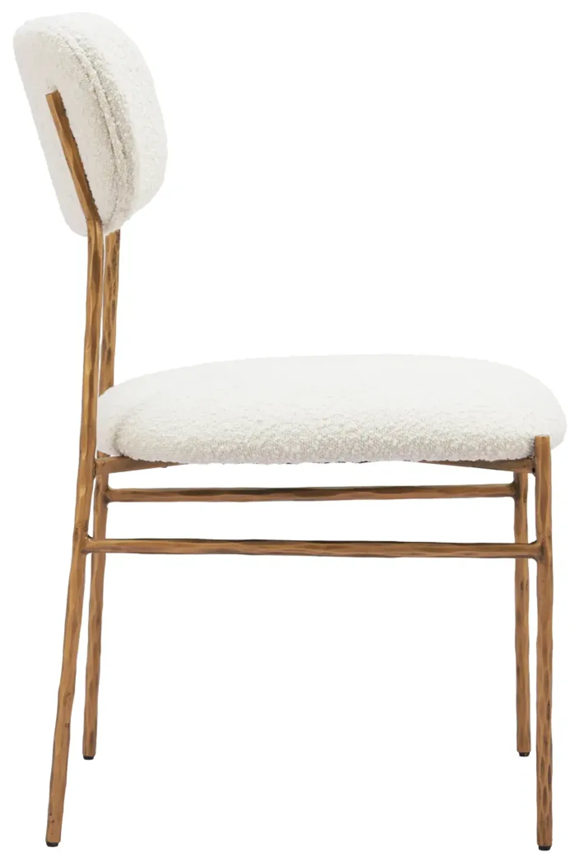 Sydhavnen Dining Chair Cream & Gold