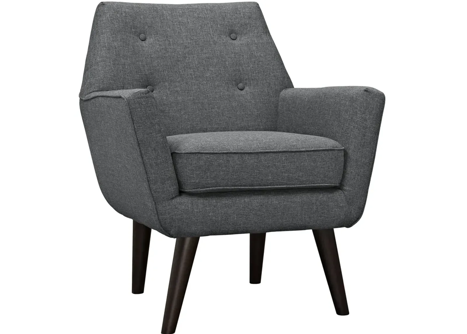 Posit Upholstered Fabric Armchair