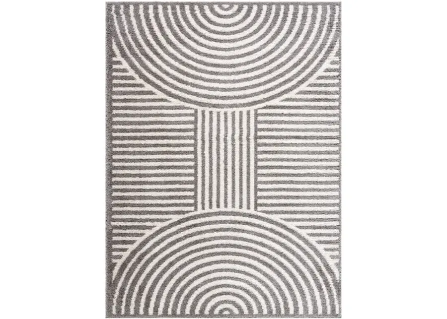 Fossay Shag FSG-2334 7'10" x 10' Machine Woven Rug