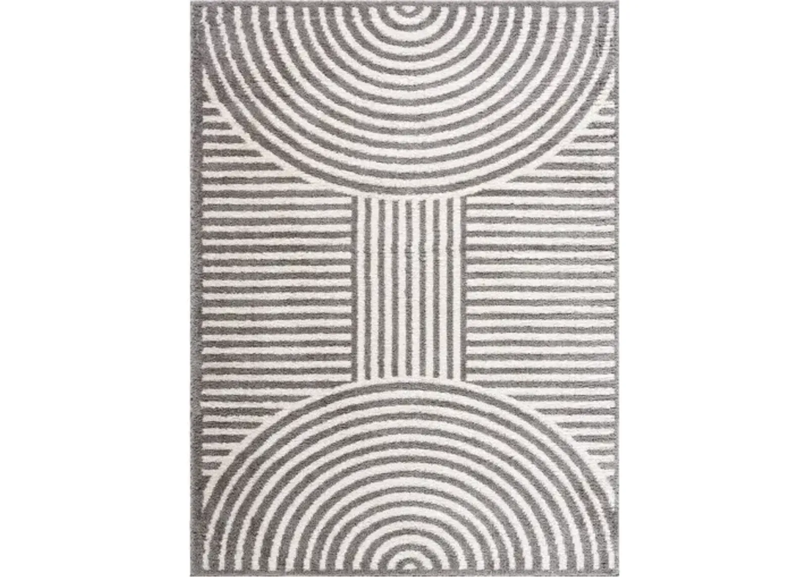 Fossay Shag FSG-2334 7'10" x 10' Machine Woven Rug