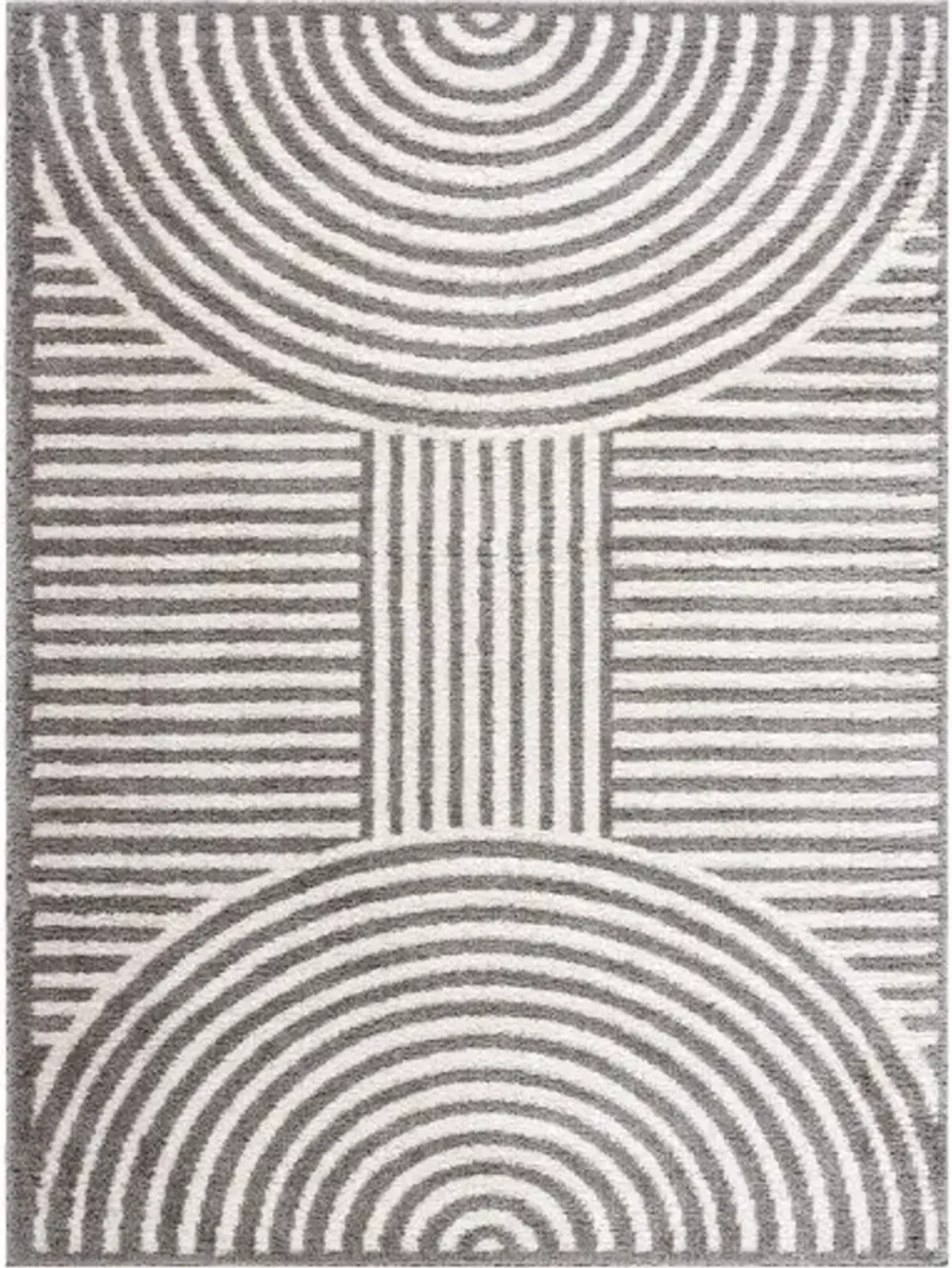 Fossay Shag FSG-2334 7'10" x 10' Machine Woven Rug