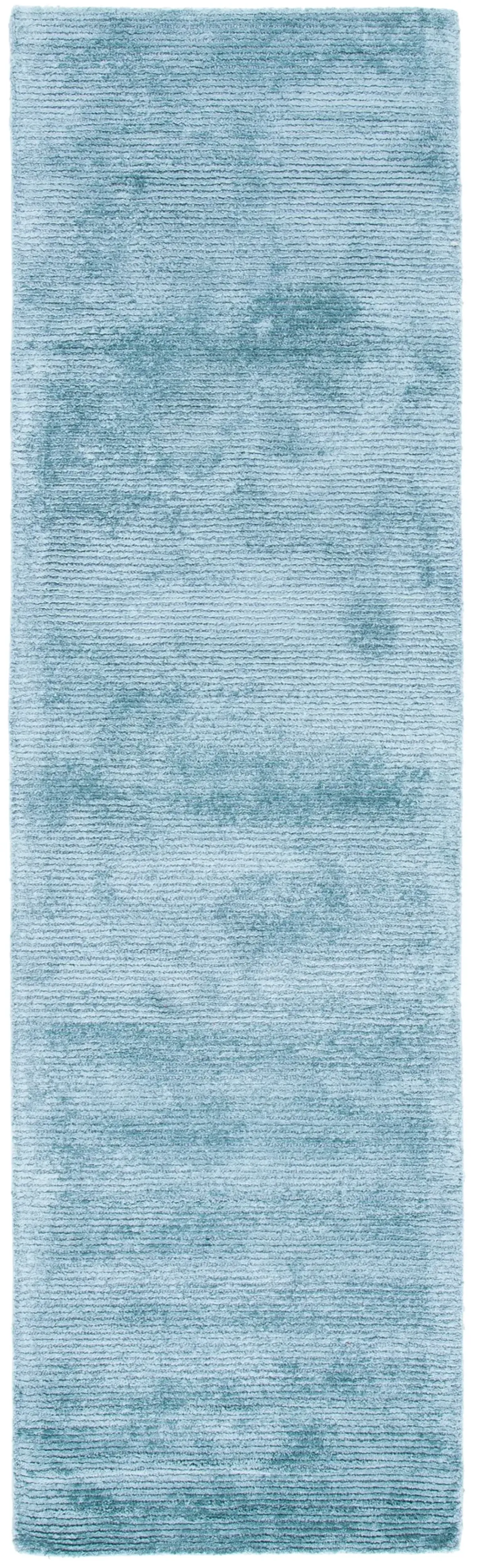 HIMALAYA 152 BLUE 2'-3' x 10' Runner Rug