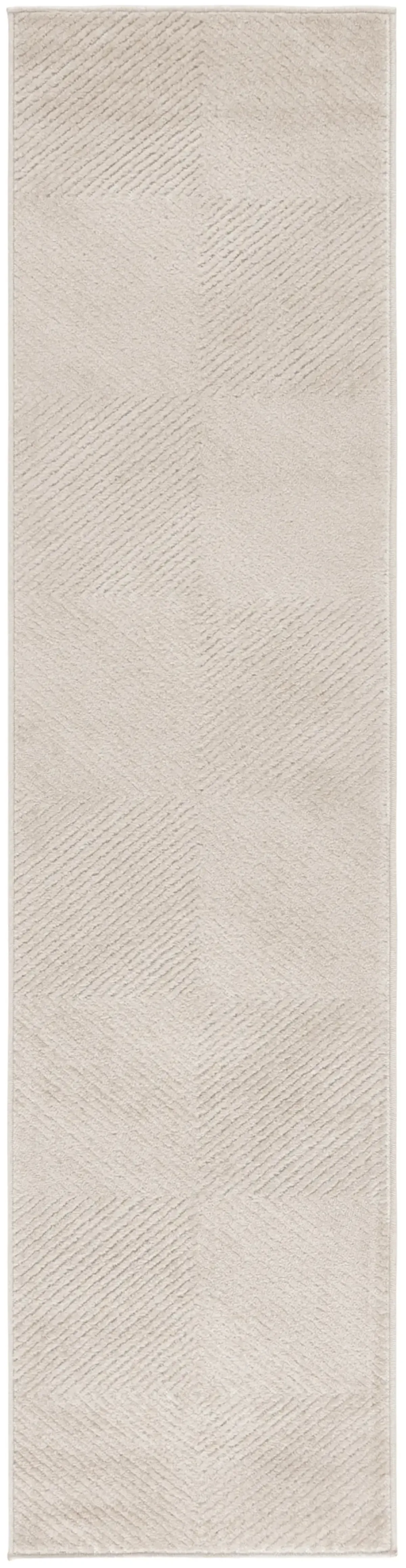 STELLA 112 BEIGE  2' x 8' Runner Rug