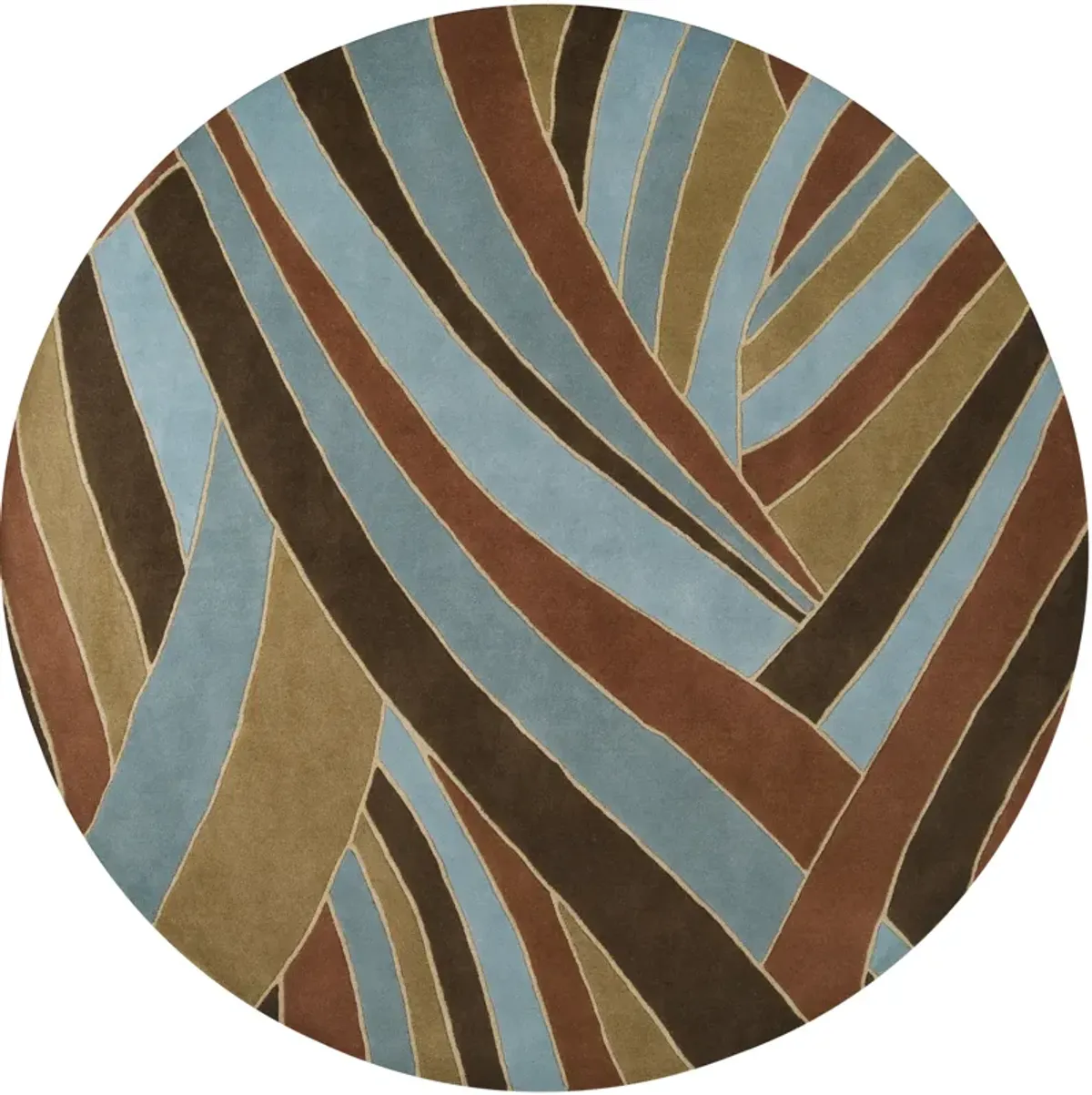 Forum FM-7002 8' x 8' Hand Made Rug