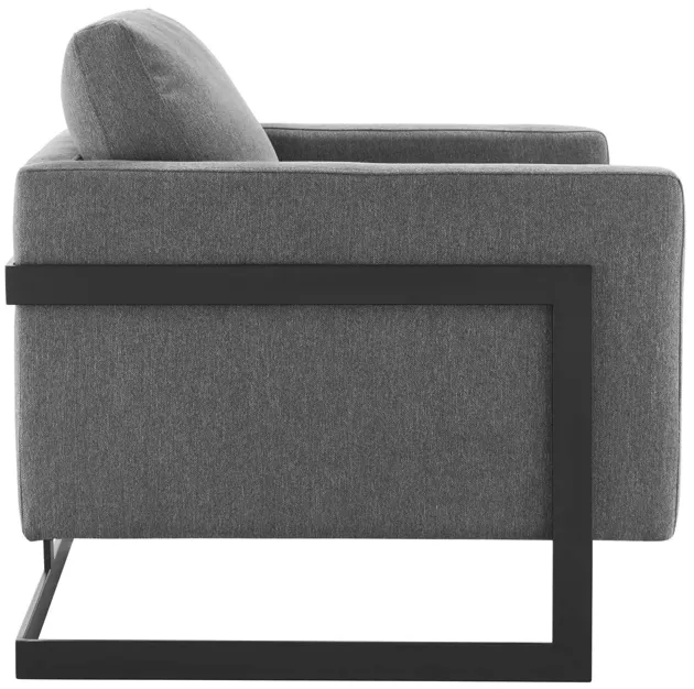 Posse Upholstered Fabric Accent Chair