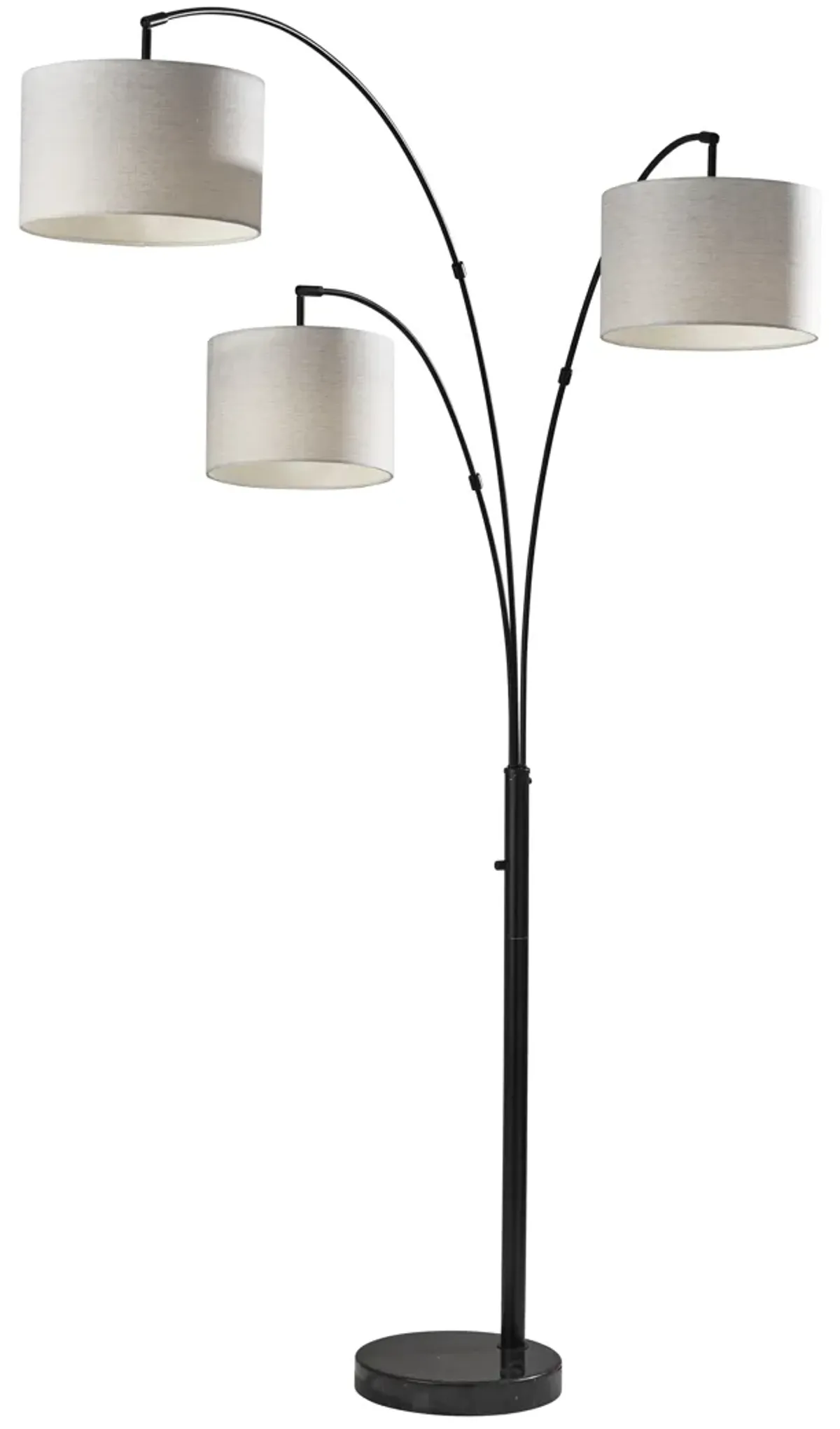 Bowery 3-Arm Arc Lamp