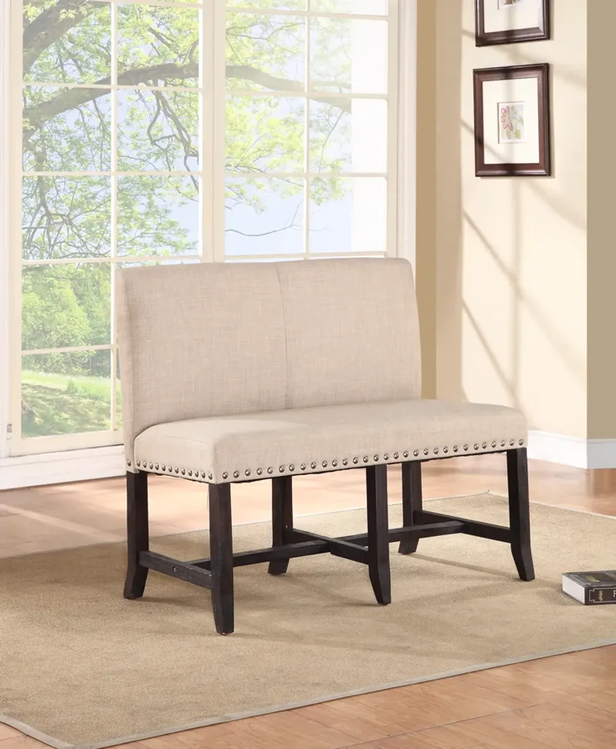 Yosemite Solid Wood Dining Settee