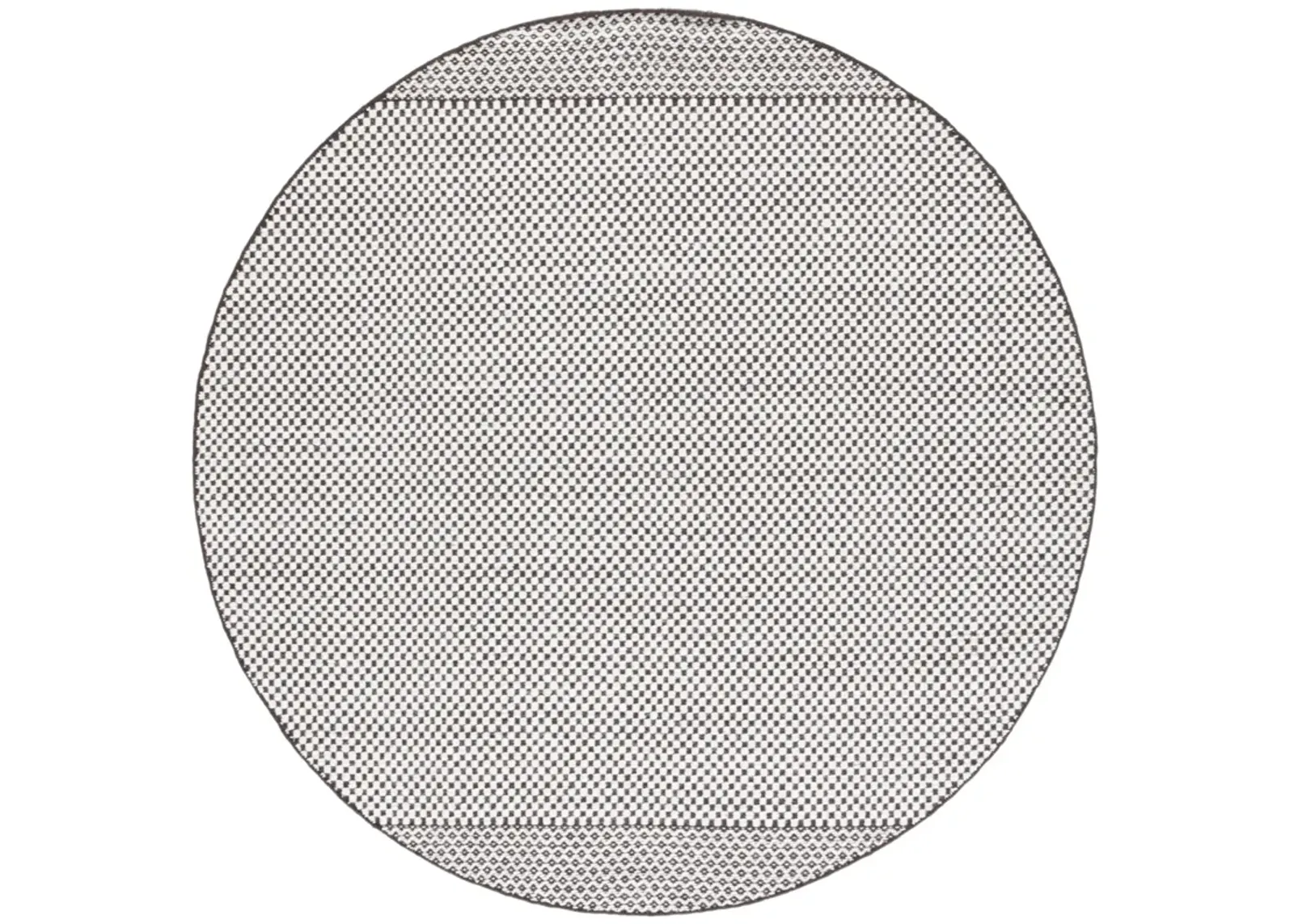 VERMONT 906 BROWN  6' x 6' Round Round Rug