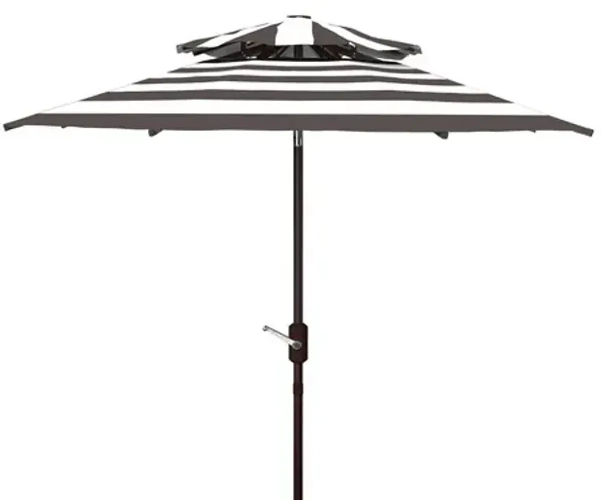 Iris Fashion Line 9ft Double Top Umbrella