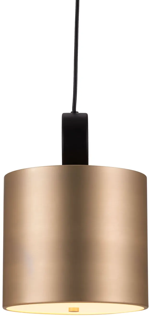 Myson Ceiling Lamp Gold & Black