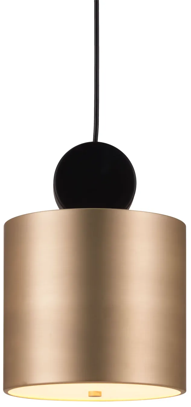 Myson Ceiling Lamp Gold & Black