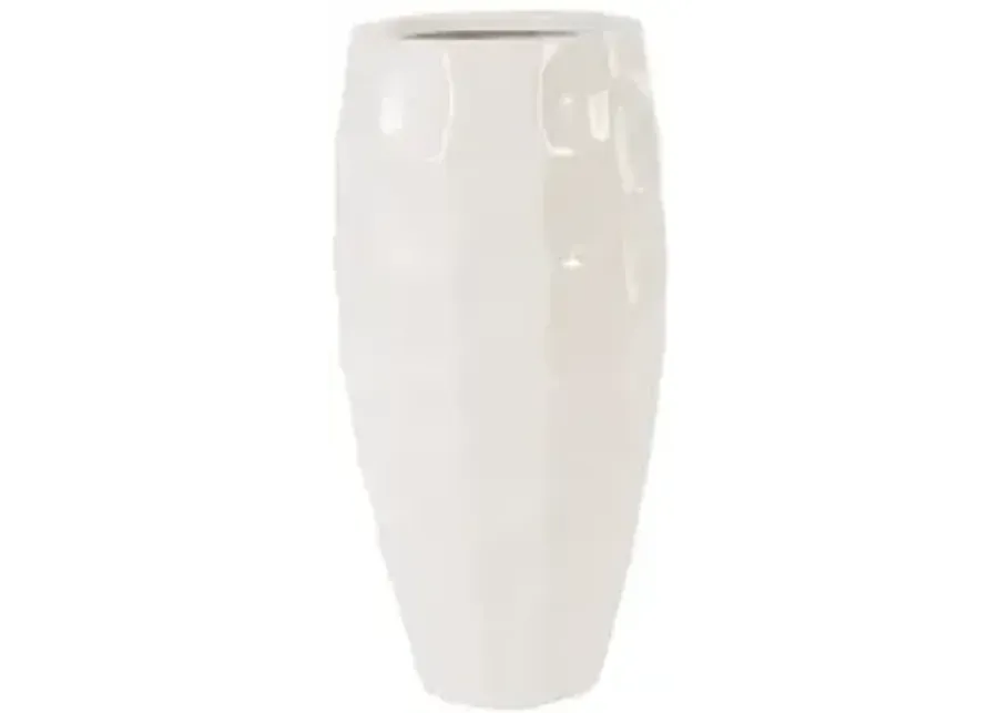 mando planter, gel coat white, sm