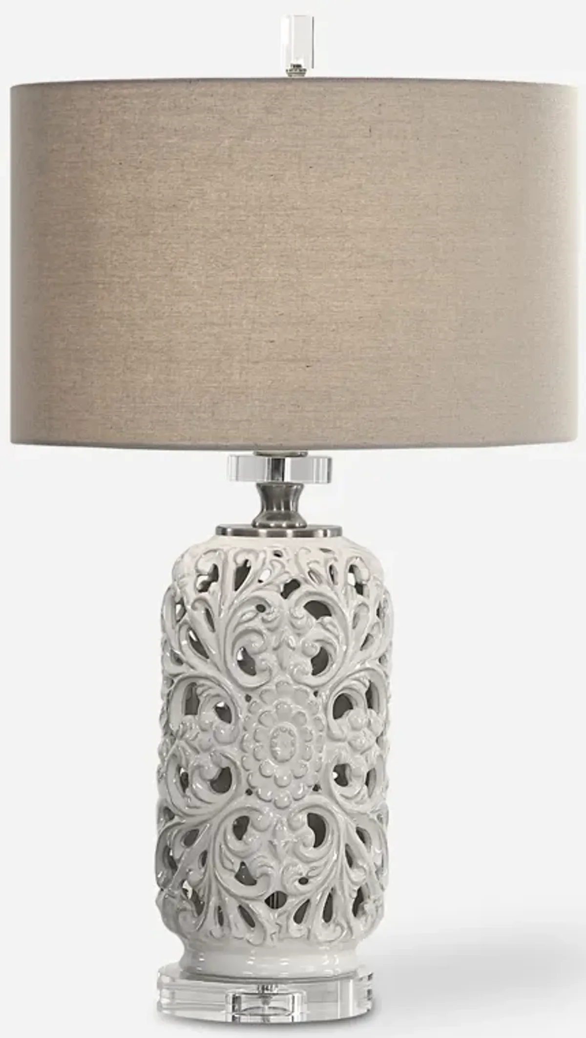 Dahlina Ceramic Table Lamp