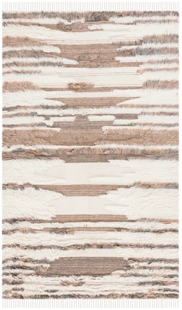 KENYA 231 IVORY  3' x 5' Small Rectangle Rug