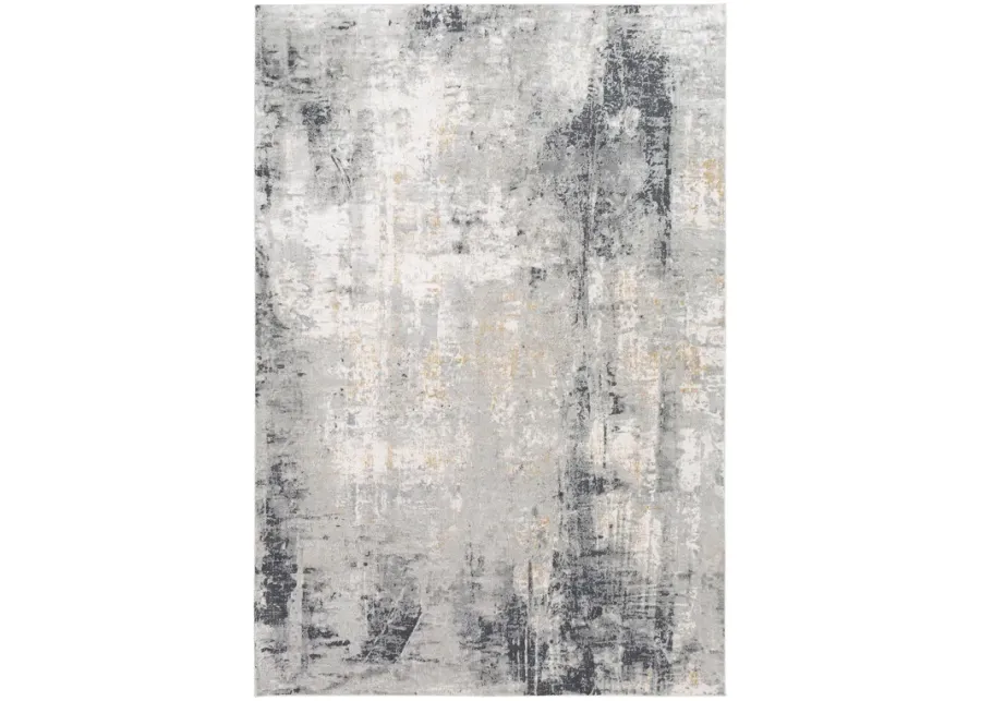 Uttermost Paoli Gray Abstract 8 X 10 Rug