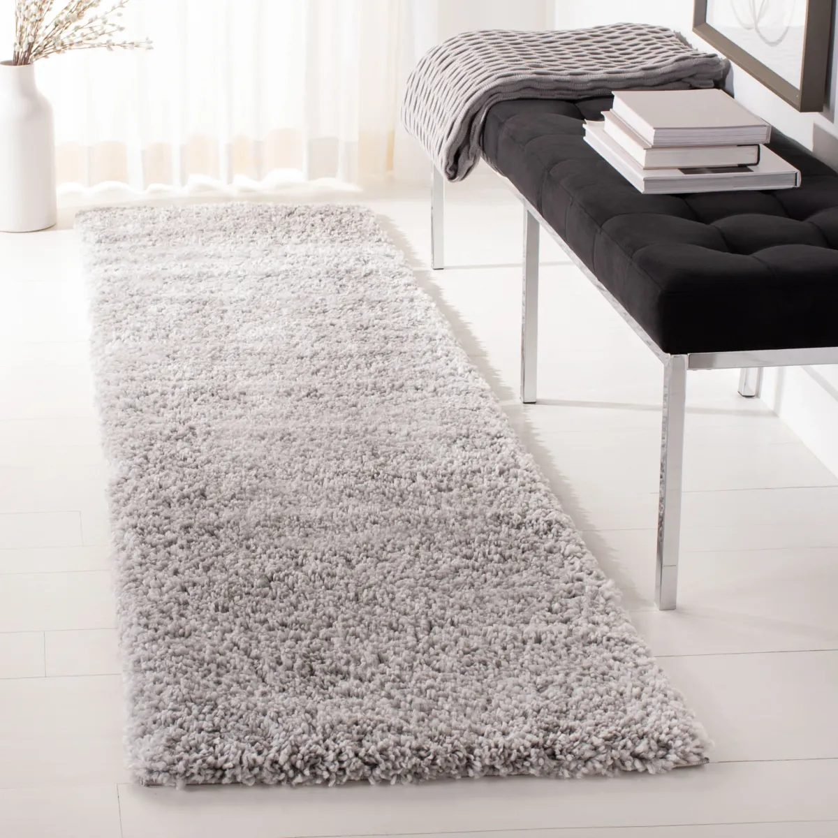 FONTANA SHAG Runner Power Loomed 2'-3" X 6' Rug