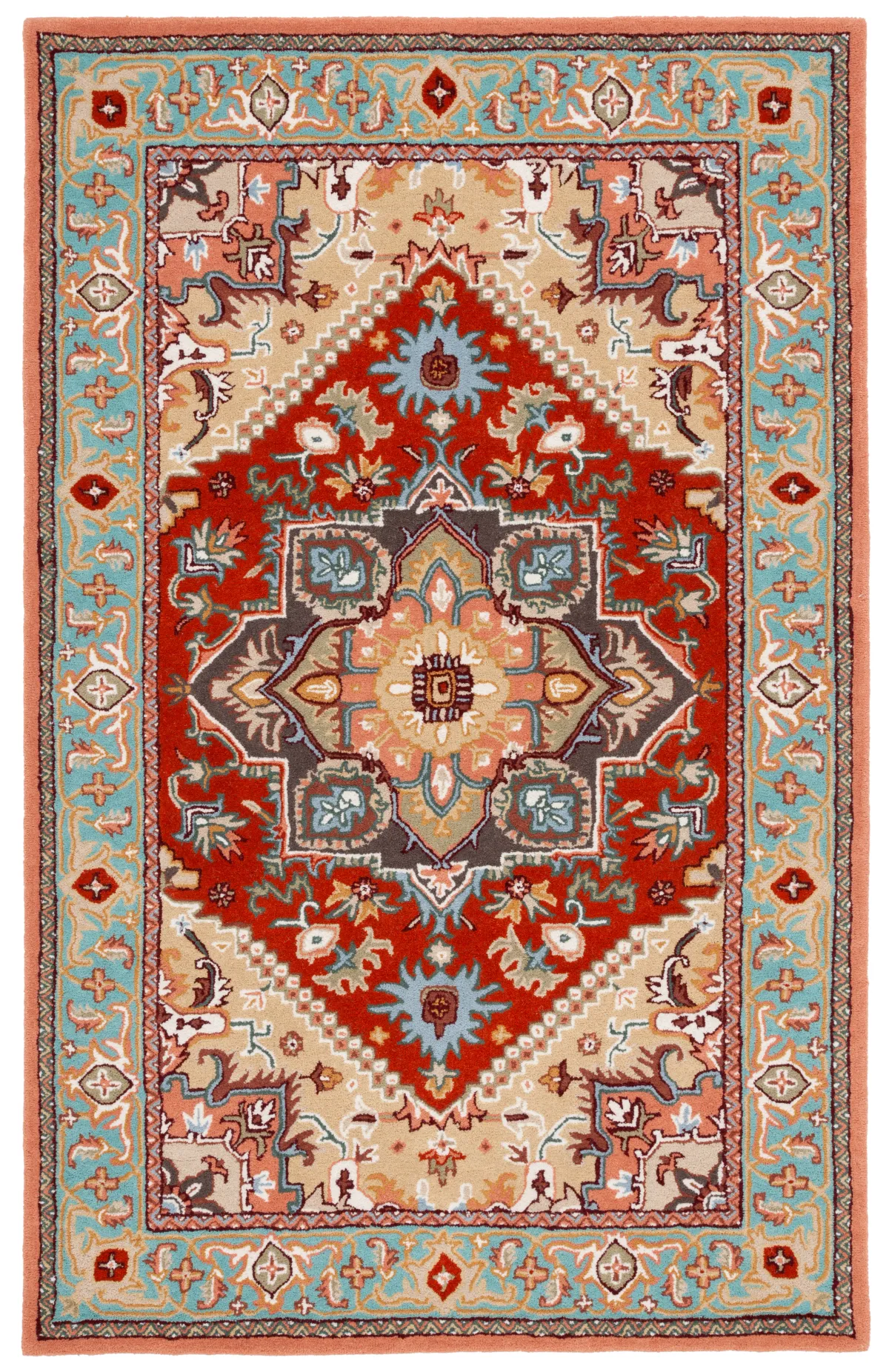 HERITAGE Hand Tufted 6' x 9' area rug