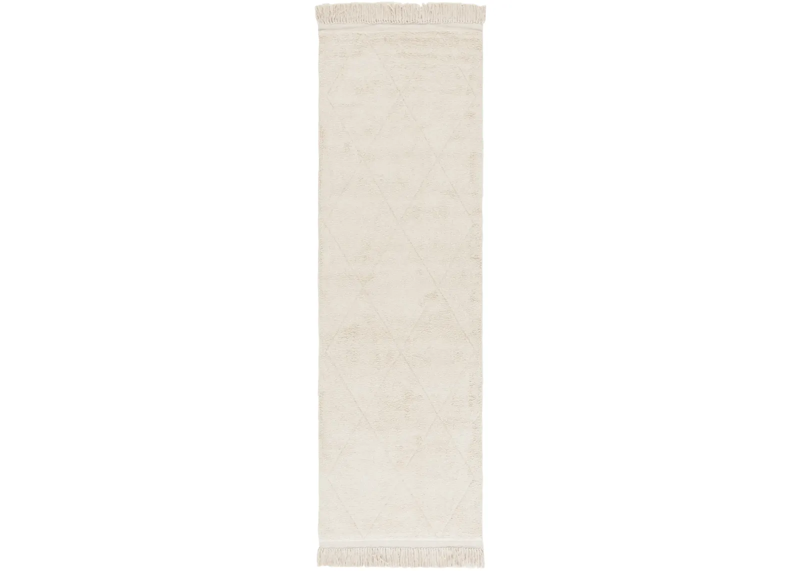 EASY CARE 213 IVORY 2'-3' x 8' Runner Rug