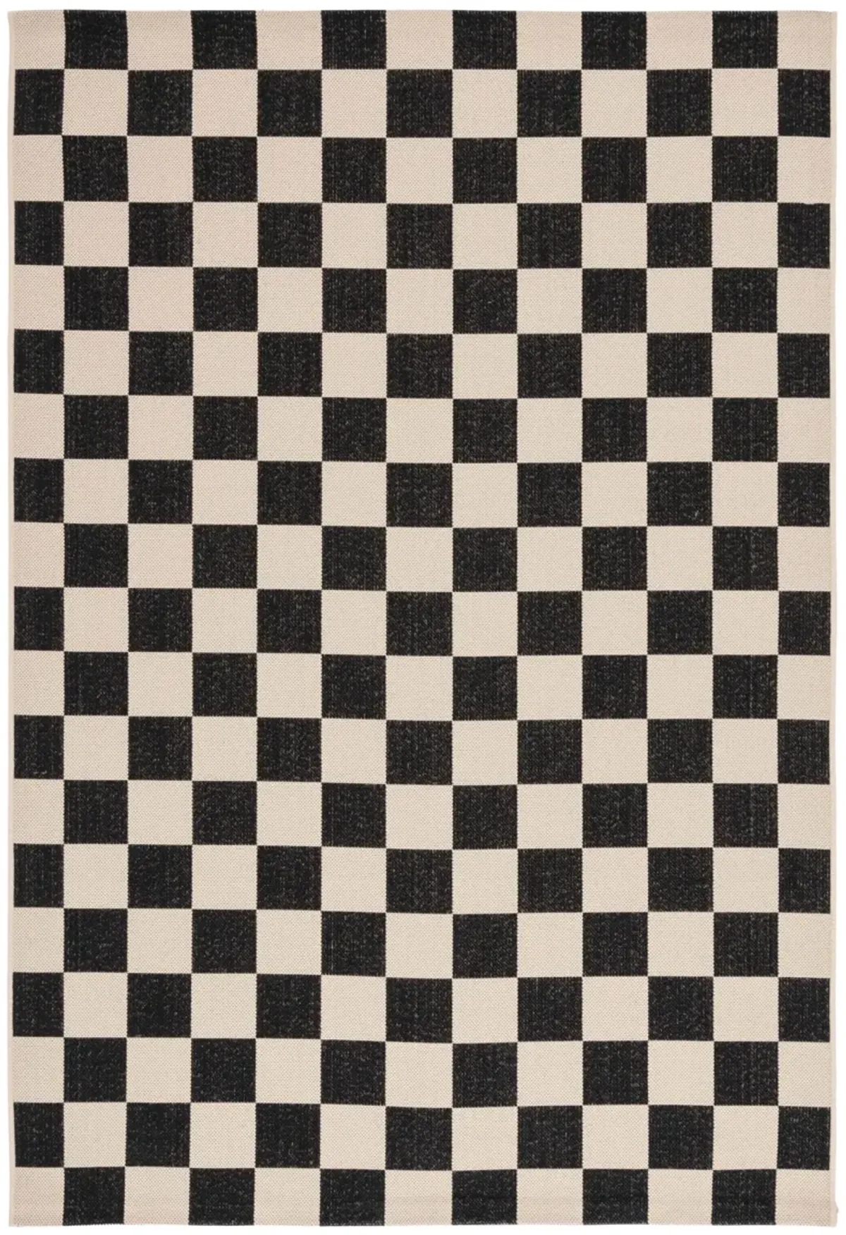 COURTYARD 6442 BLACK  4' x 5'-7' Small Rectangle Rug
