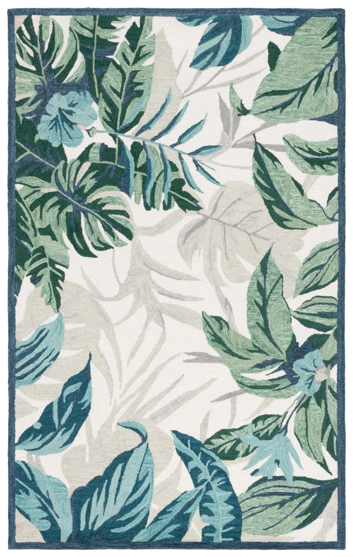 BLOSSOM Hand Tufted 5' x 8' area rug