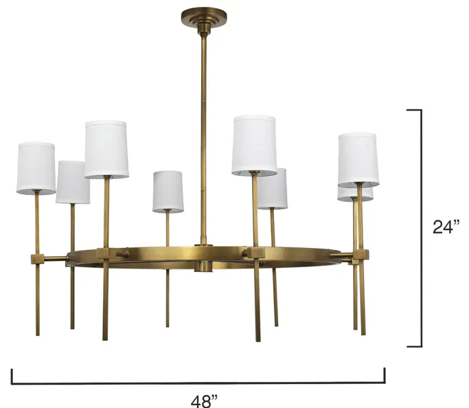 Minerva 8 Light Chandelier